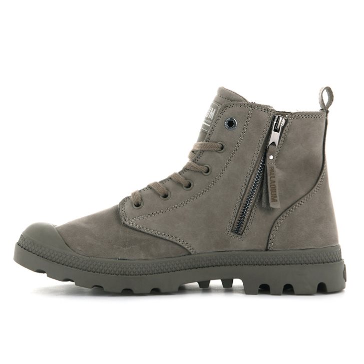 Palladium Pampa Hi Zip NBK Laarzen Heren Bruin | NL 36ZGMLV